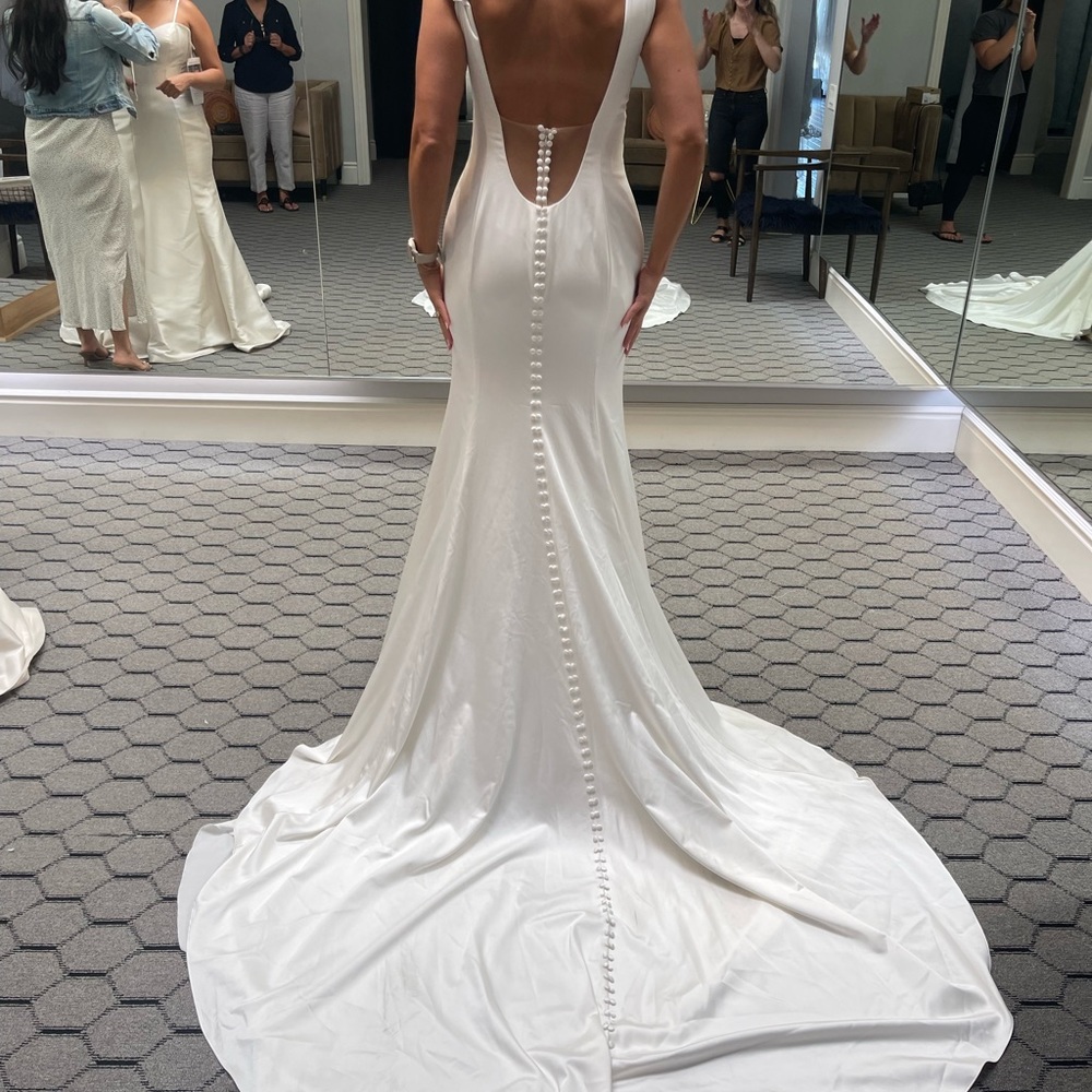 Never Worn Wedding Dress for Sale- alterations and bustle already done